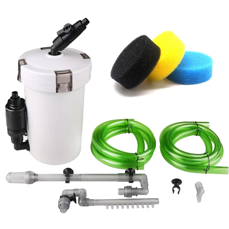 Fish Tank Filter Aquarium - Ultra-leiser externer Aquariumfilterbehälter HW-602B HW-603B LW-602B
