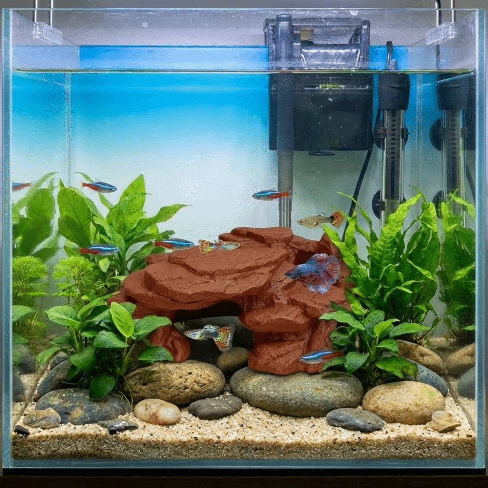 3D-gedruckte Fischbecken-Felse – Aquarium Fish Hiding Places Bewertung und Preis