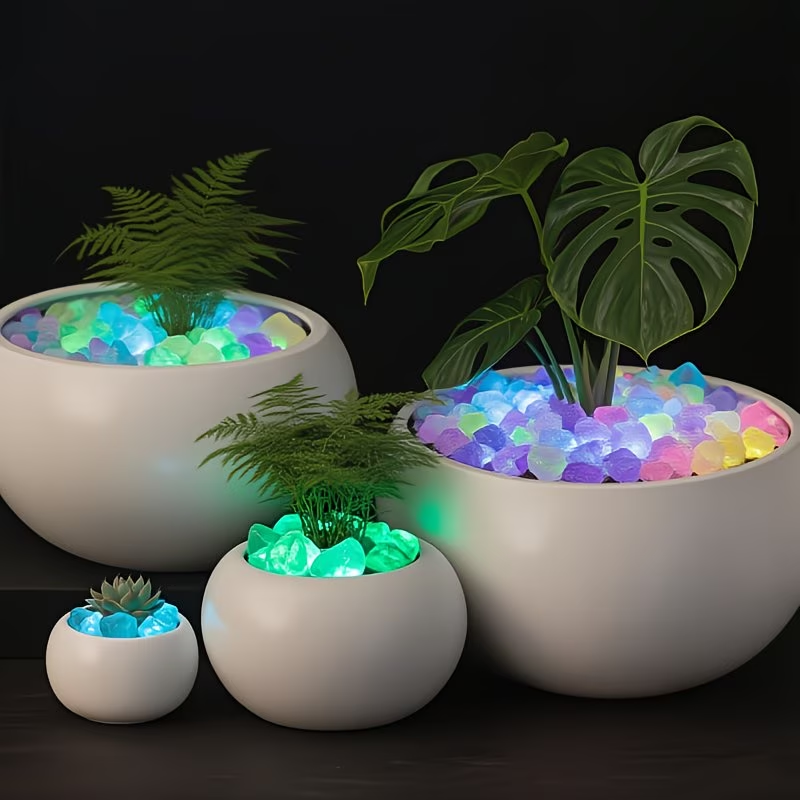 300-teiliges Leuchtstein-Set,  – Aquarium Fish Bowl Bewertung und Preis