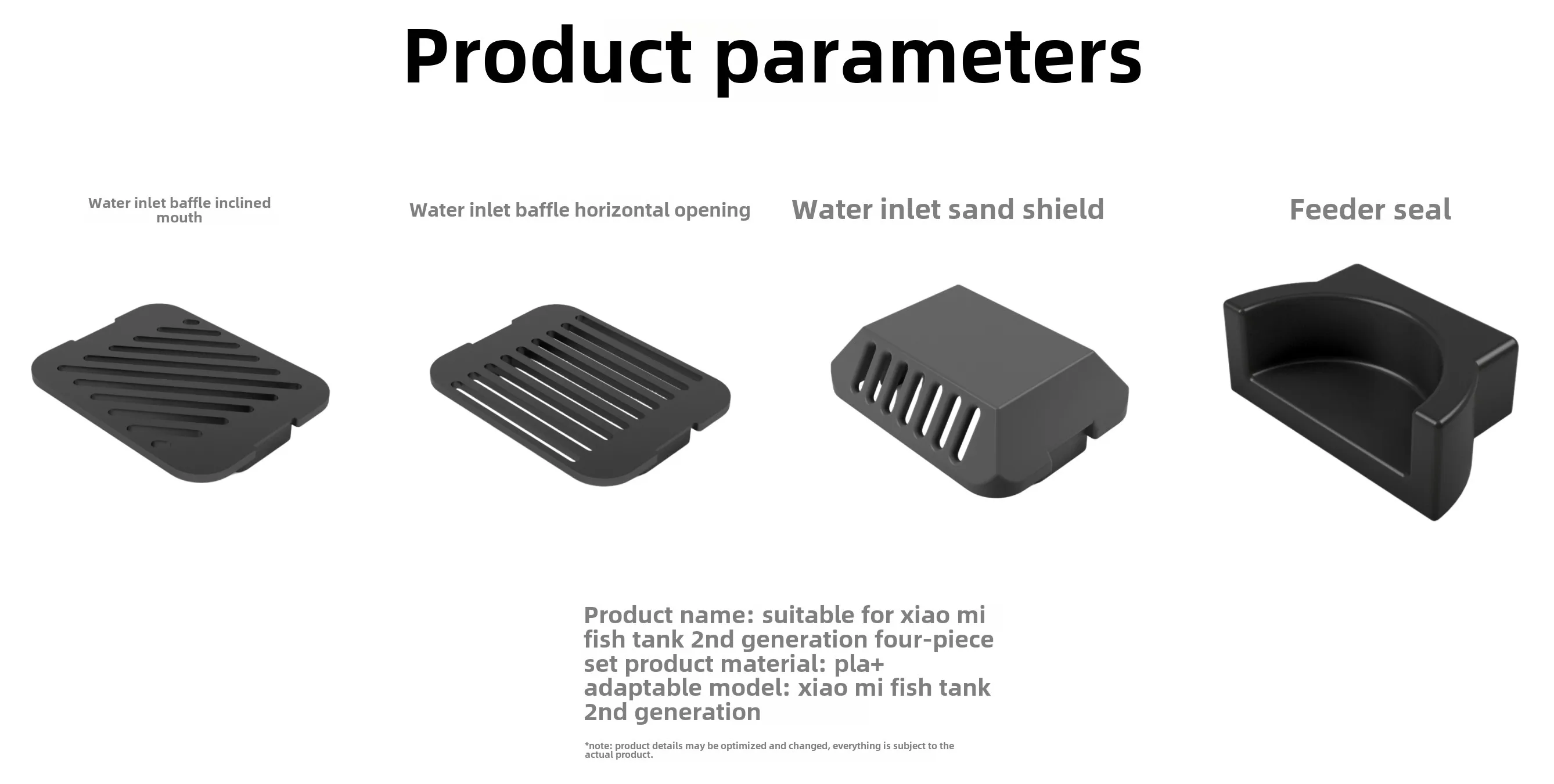 4 Teile/satz Für Xiaomi mijia  – Aquarium Xiaomi Bewertung und Preis