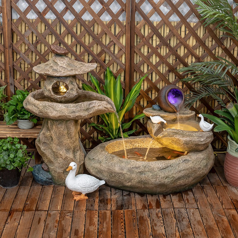 Outdoor-Balkon-Fischteich Hof- – Aquarium Fish Pond Bewertung und Preis