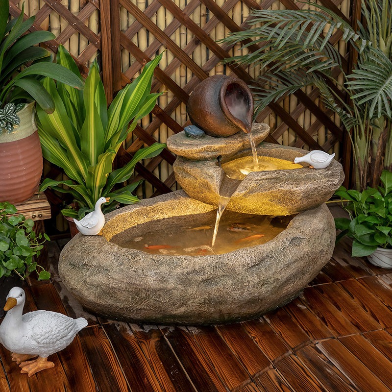 Outdoor-Balkon-Fischteich Hof- – Aquarium Fish Pond Bewertung und Preis