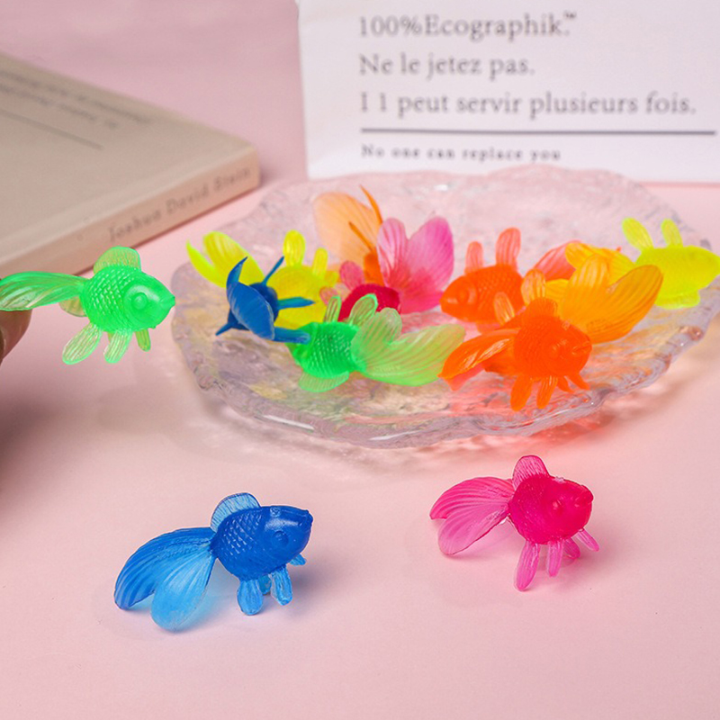 10/20 Stück goldene Plastikfis – Aquarium Goldfish Bewertung und Preis