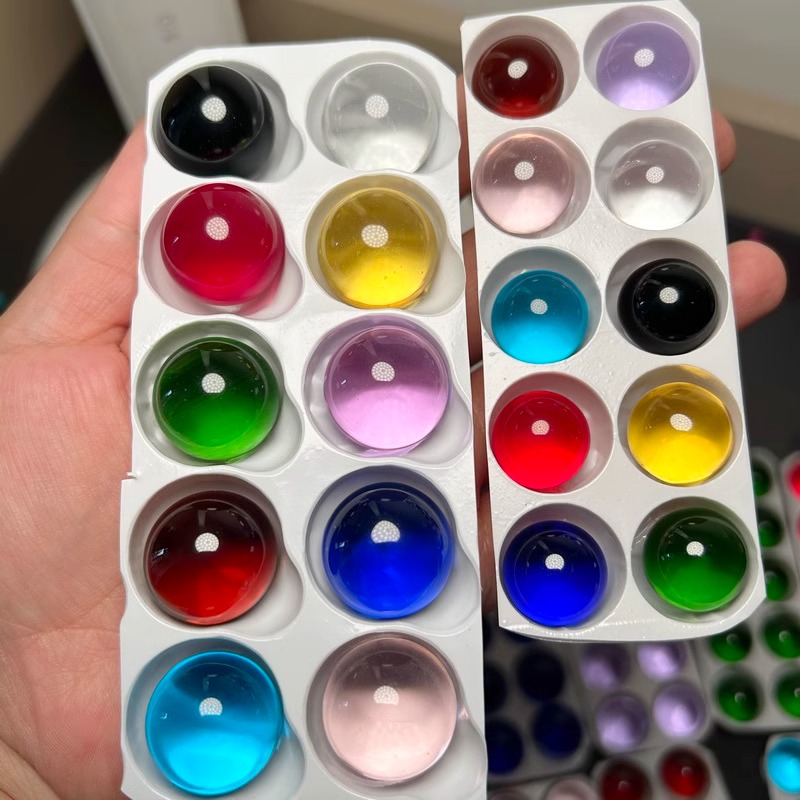 10/20 Stück einfarbige Glaskug – Aquarium Fish Bowl Bewertung und Preis