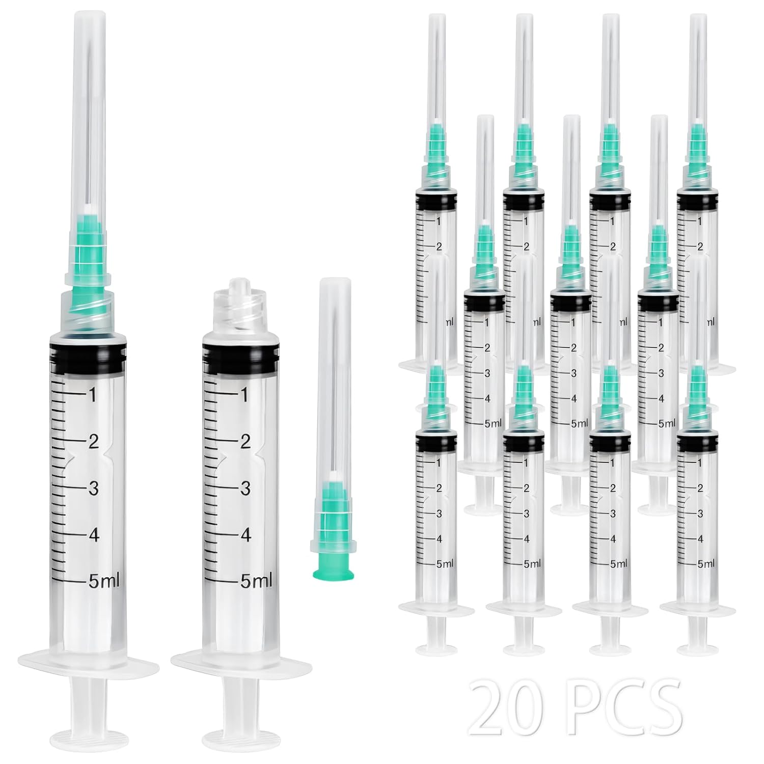 5ml Luer-Lock-Spritze, geeigne – Aquarium Fish Bowl Bewertung und Preis