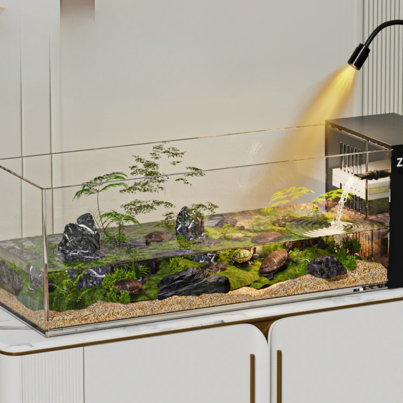‌ Schildkröten-Aquarium-Panzer – Aquarium Goldfish Bewertung und Preis