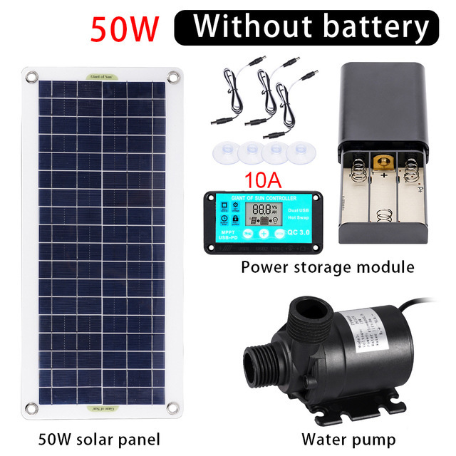 50W Solarbetriebene Wasserpump – Aquarium Fish Pond Bewertung und Preis