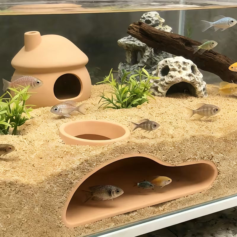 Apcarium Fischtunnel-Versteck  – Aquarium Fish Hiding Places Bewertung und Preis