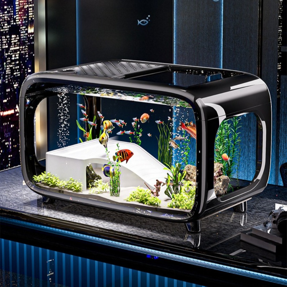 Transparente Luxus Aquarium La – Aquarium Goldfish Bewertung und Preis